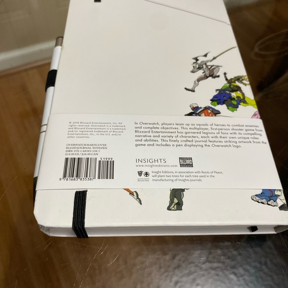 Brand New Overwatch Ruled Journal With Pen, - Picture 4 of 7